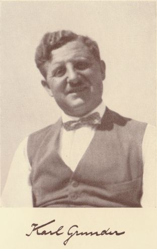 Porträt von Karl Grunder